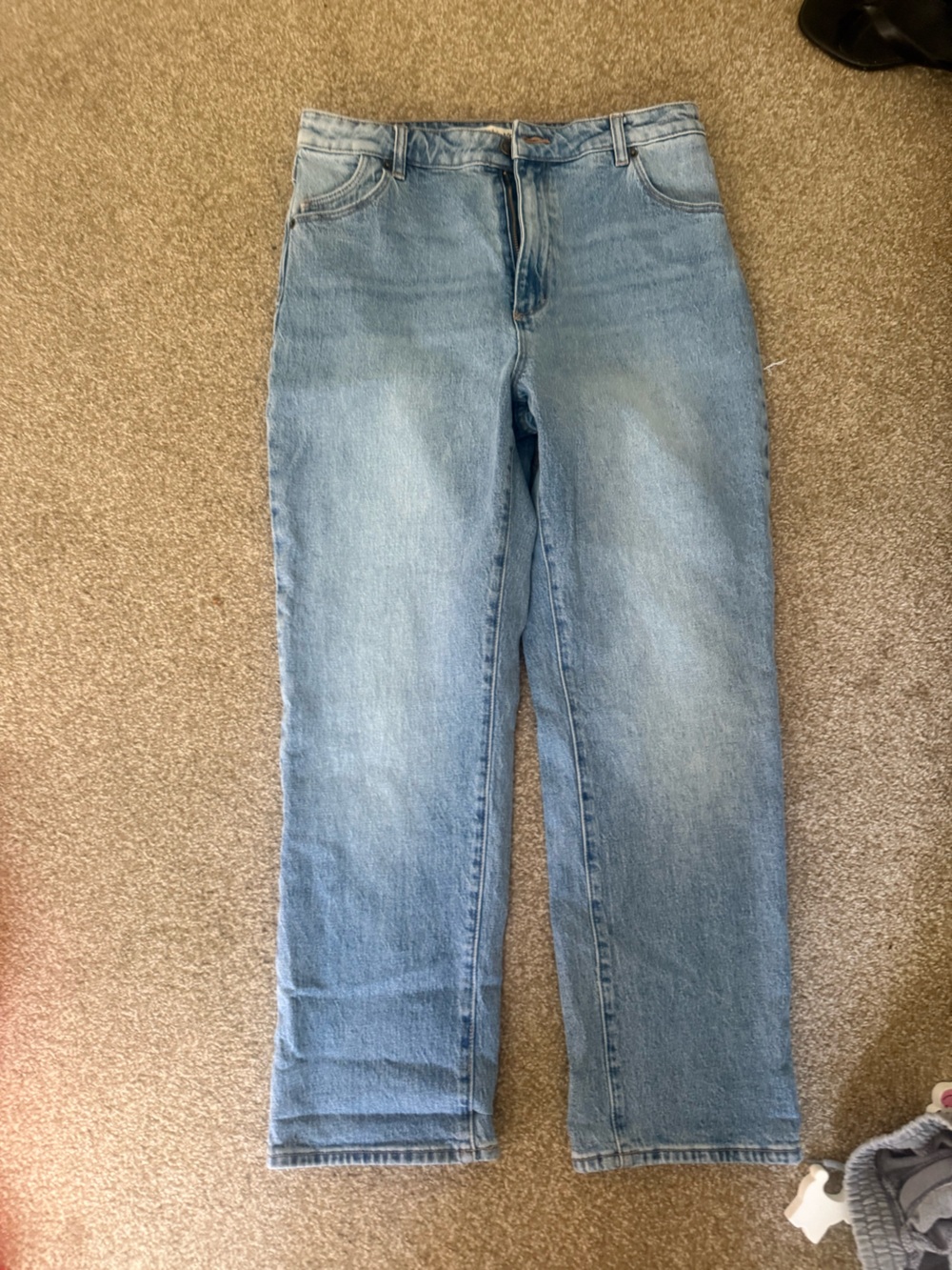 ROLLA'S Light Blue Straight Leg Jeans